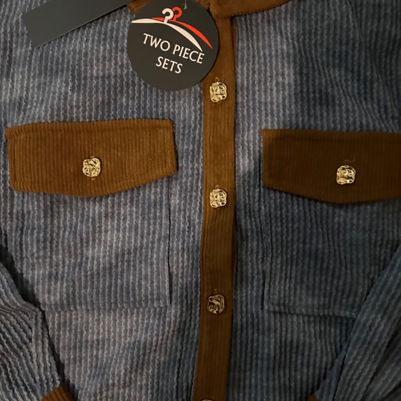 Women corduroy top and pants - Picture 5 of 5